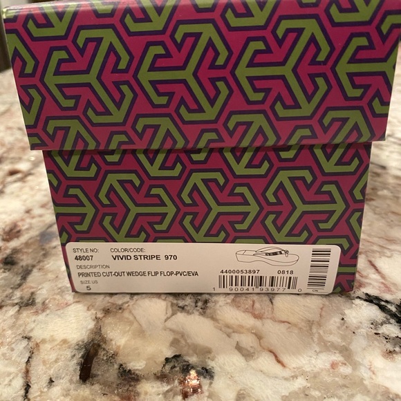 Tory Burch Wedge Sandals - Picture 4 of 5